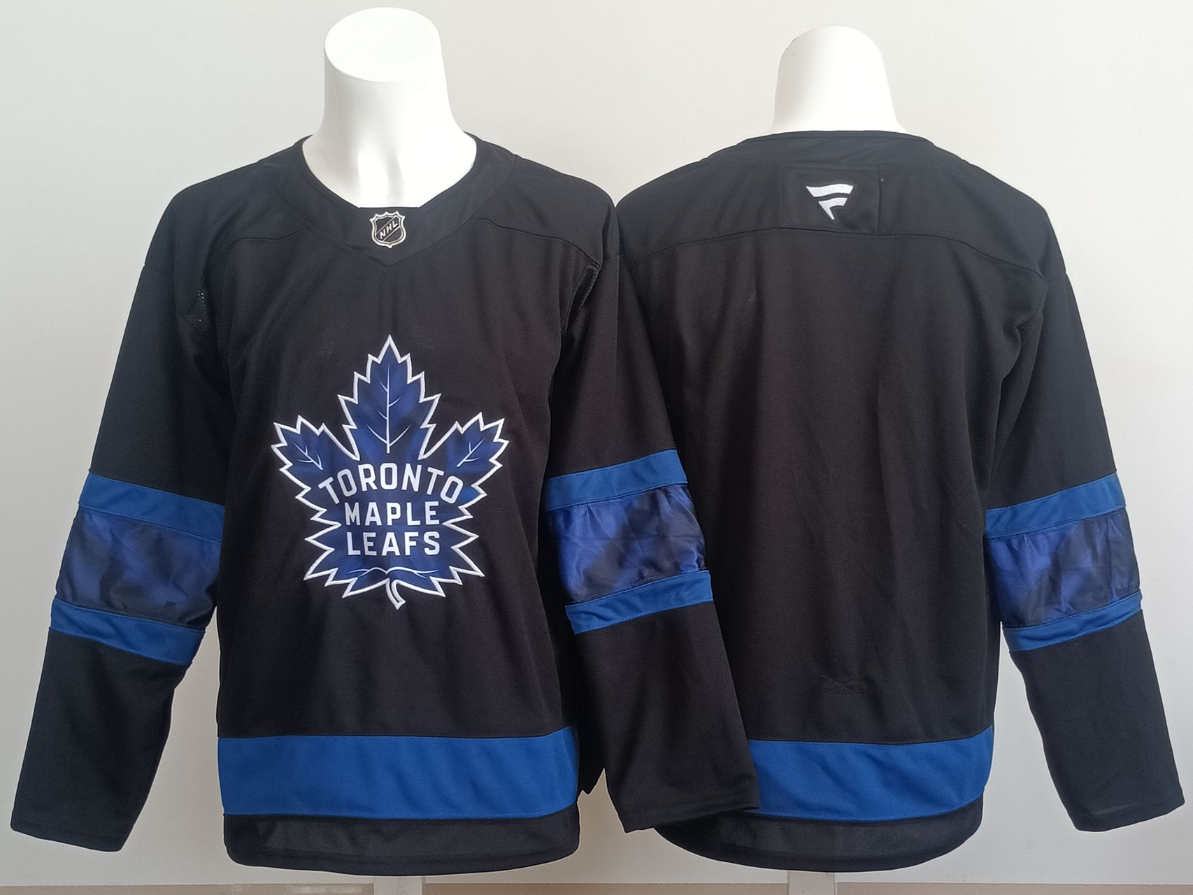 Men 2025 Toronto Maple Leafs Blank Black Fanatics Home Premium NHL Jersey style 11->oklahoma city thunder->NBA Jersey